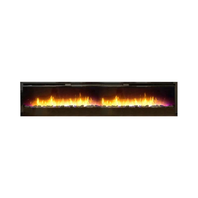 White Mountain Hearth (Empire) Nexfire 74-Inch Contemporary Linear Electric Wall Mount Fireplace [EBL74] (SAK14782) by SAKSBY WHOLESALE