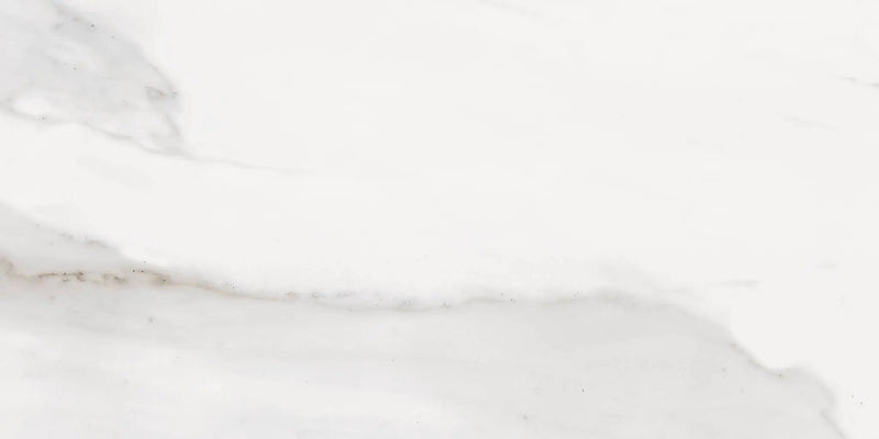 Tuscany White Marble Look Porcelain Tiles 24x48 by landmarkceramics