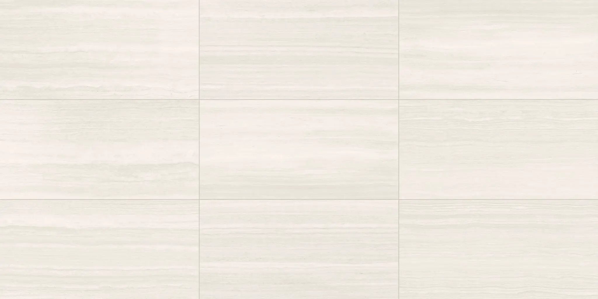 Washington White Bullnose Travertine Look Porcelain Moldings 3x24 by landmarkceramics