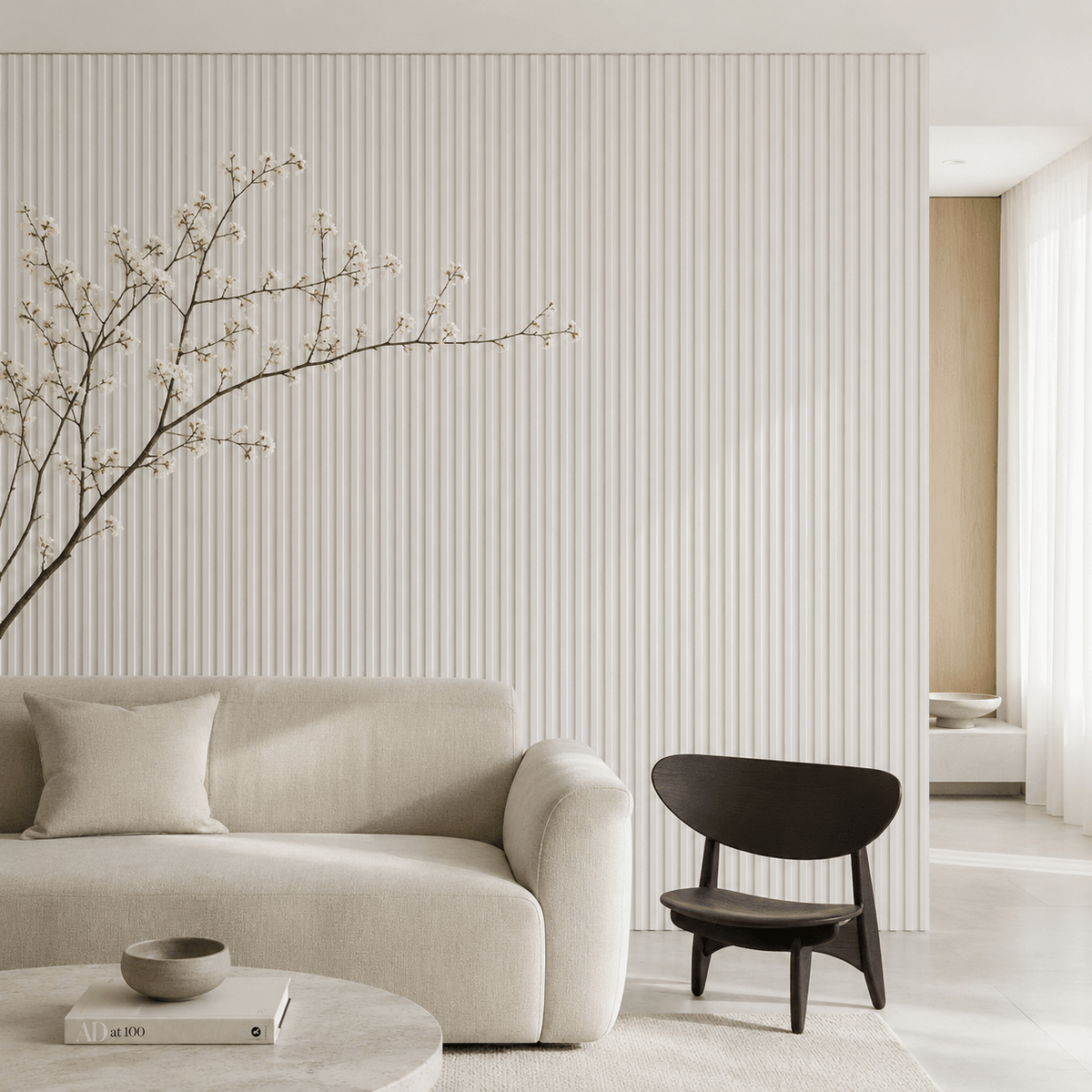 ARQ® Acoustic Colored Wooden Wall Slat Panel, photo 36 of 37