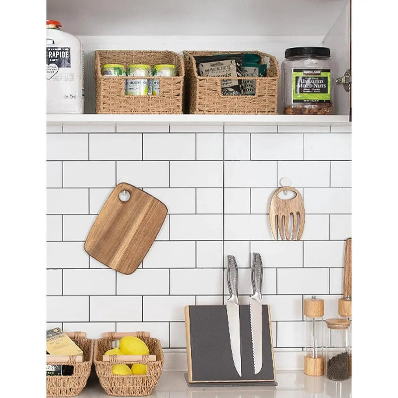 Wicker Baskets - Storage Natural 2 Pack by House Of Avana