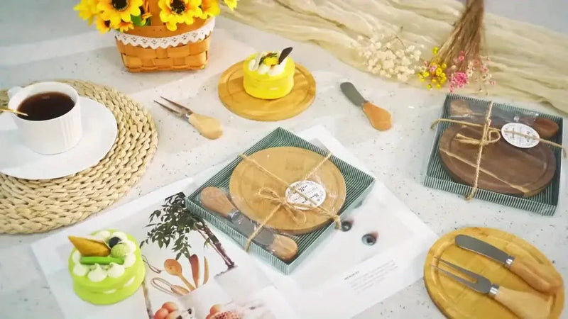 Wicker Gift Basket with Handle, Multilayer, Natural Color, Joyful Moments by House Of Avana