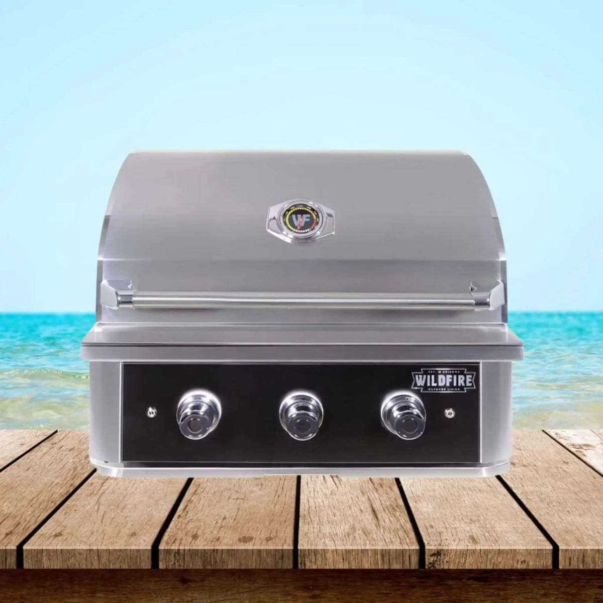Wildfire Outdoor Living Ranch Pro 30-Inch 304 Stainless Steel Grill [WFPRO30G-BSS/SS] (SAK25374) by SAKSBY WHOLESALE