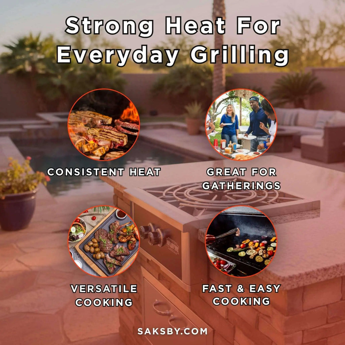 Wildfire Outdoor Living Ranch Pro 24-Inch Stainless Steel Power Burner [WFPOWBRN-BSS/SS] (SAK71537) by SAKSBY WHOLESALE