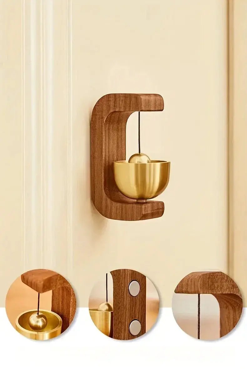 Wind Chime - Brass Metal Vintage by House Of Avana