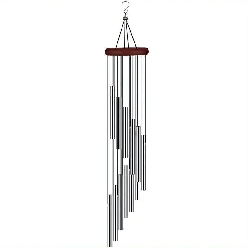 Wind Chimes - Golden Metal Aluminum by House Of Avana