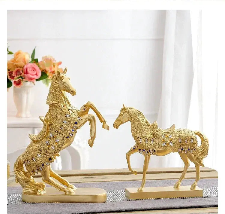 Decorative Horse Wine Bottle Holder Sculpture in Antique Silver by House Of Avana