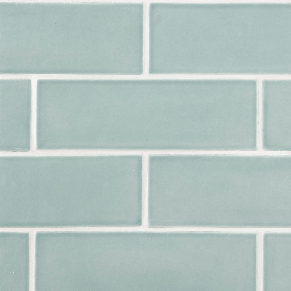 Sage Glossy Subway Ceramic Tiles 3x9 Ceramic Glossy 3x9 Tiles — 2