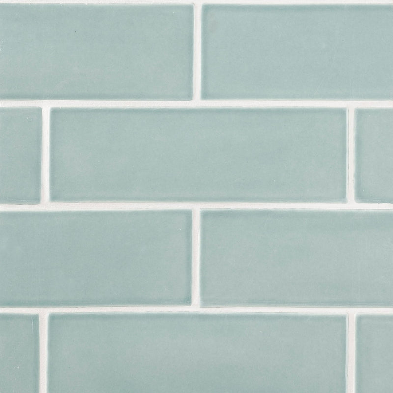 Sage Glossy Subway Ceramic Tiles 3x9 Ceramic Glossy 3x9 Tiles — 2