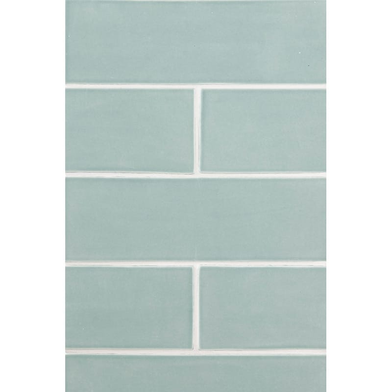 Sage Glossy Subway Ceramic Tiles 4x12 Ceramic Glossy 4x12 Tiles