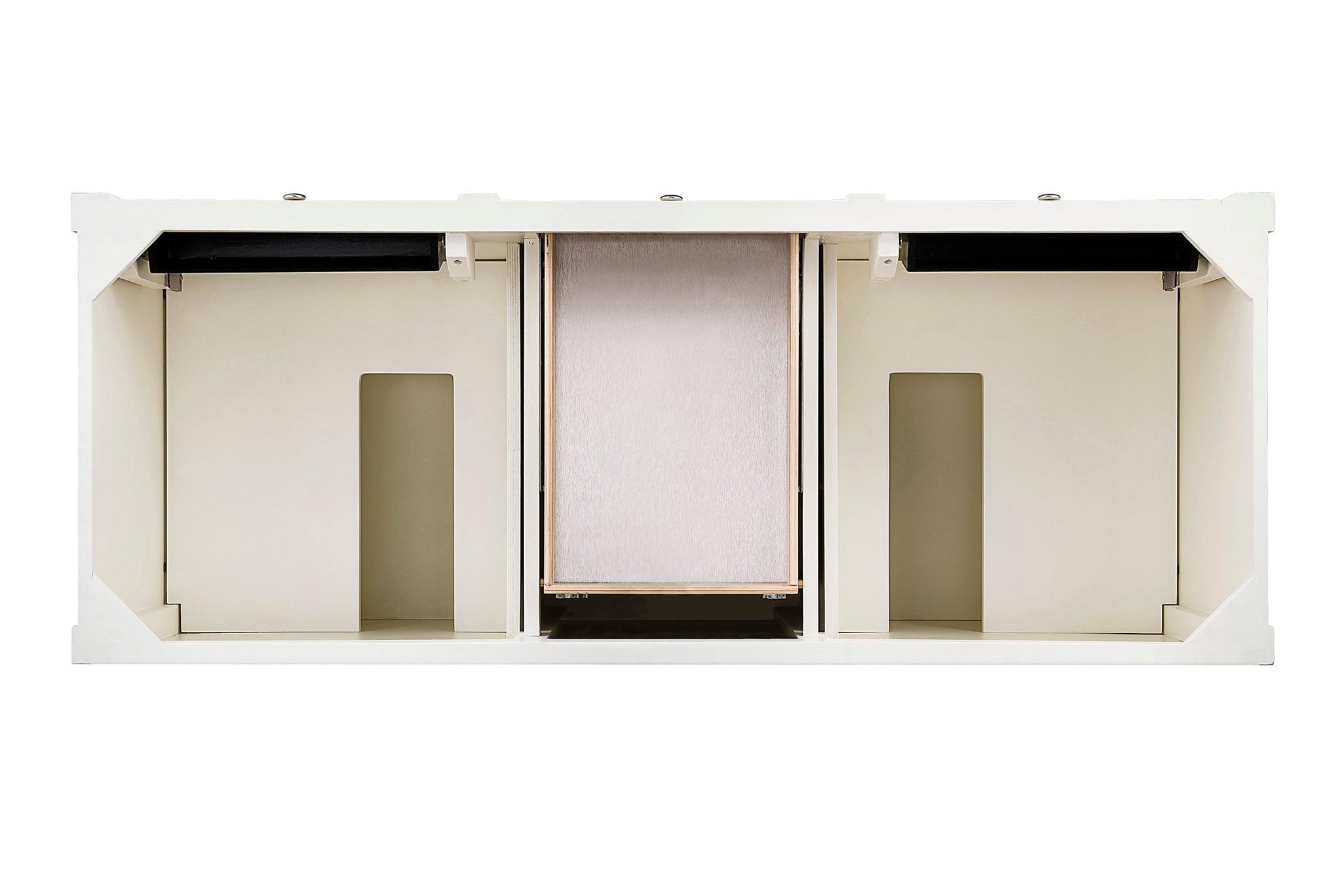 James Martin Brittany 60" Double Bathroom Vanity, Bright White, view 18