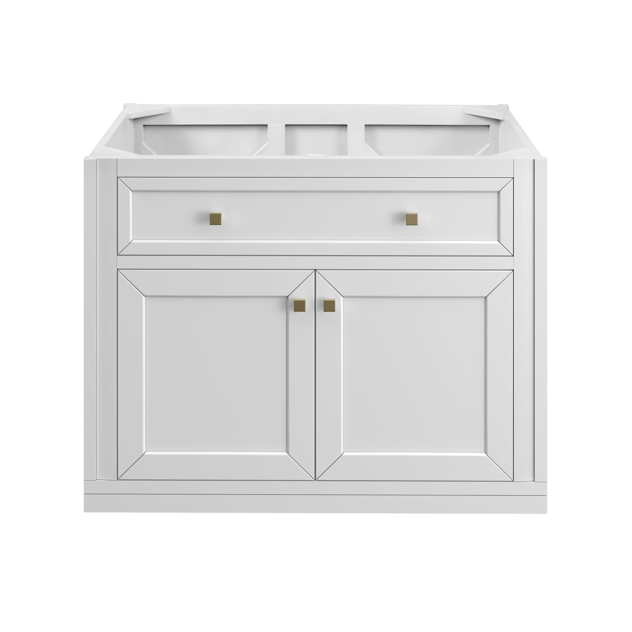 James Martin Chicago 36" Single Bathroom Vanity, Glossy White, view 16