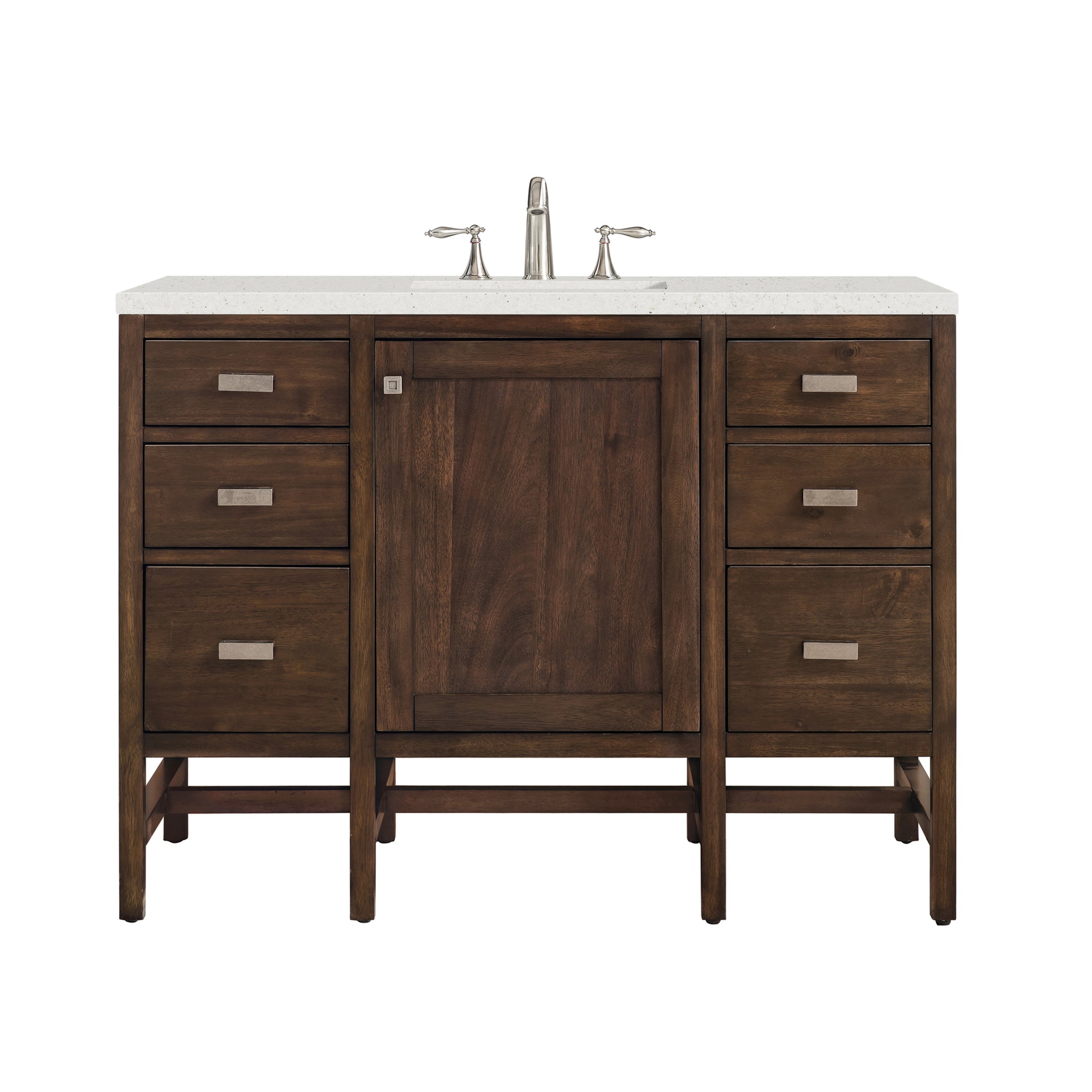 James Martin Addison 48" Single Bathroom Vanity, Mid-Century Acacia, view 16