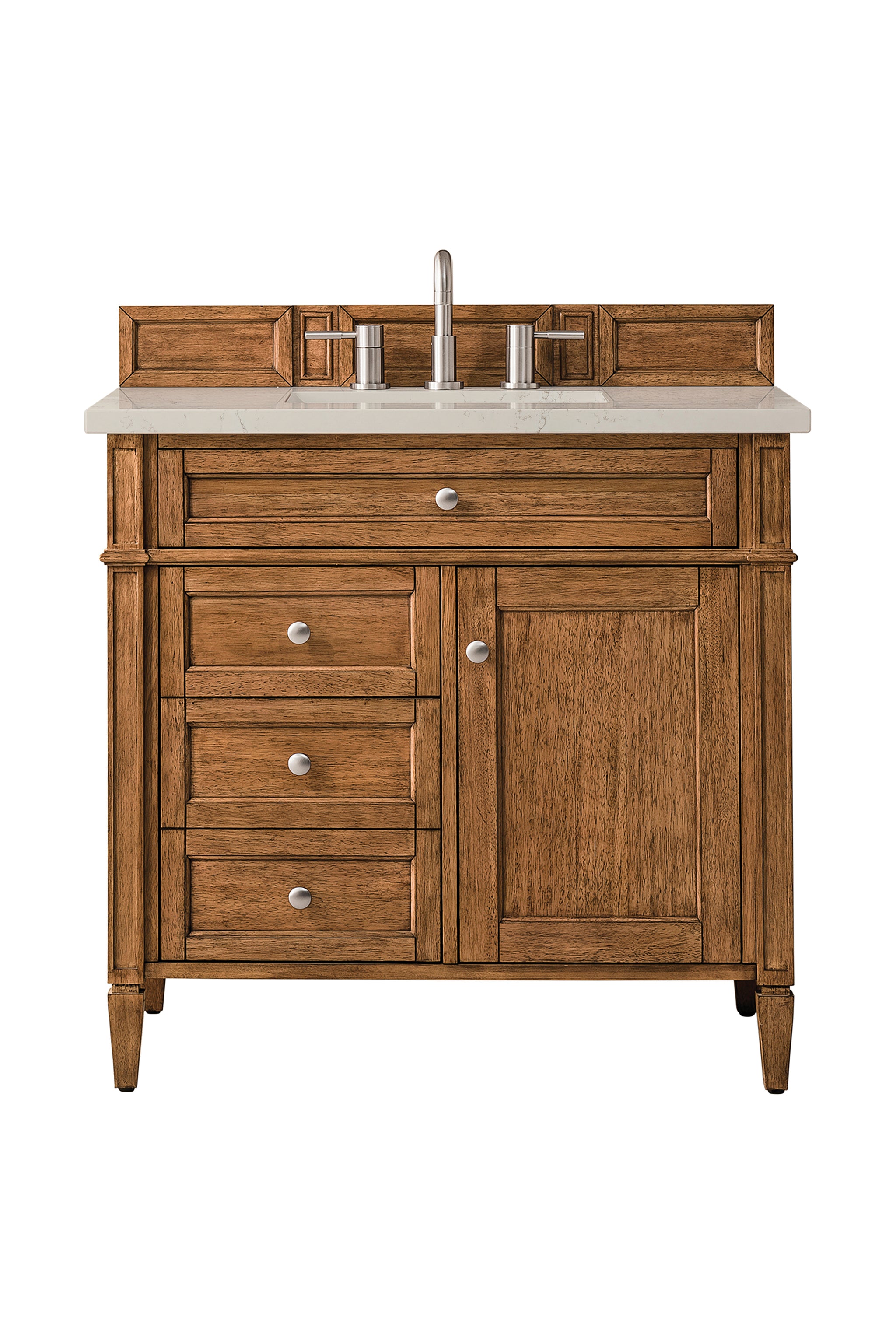 James Martin Brittany 36" Single Bathroom Vanity, Saddle Brown, view 33