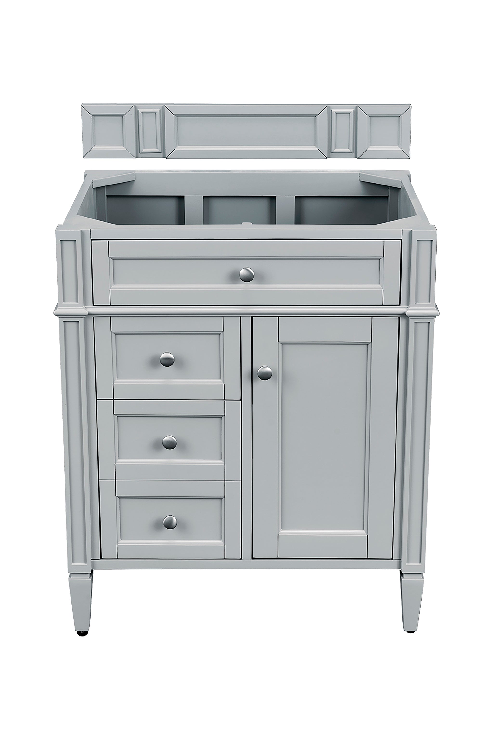James Martin Brittany 30" Single Bathroom Vanity, Urban Gray, view 14