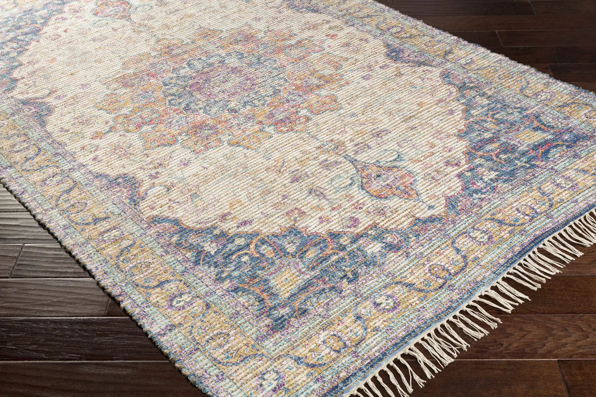 Wallburg Hand Woven Colorful Tassel Rug - Clearance, photo 7 of 7