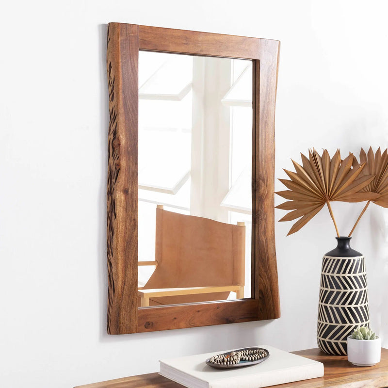 Williamsburg Wood Frame Mirror by Boutique Rugs