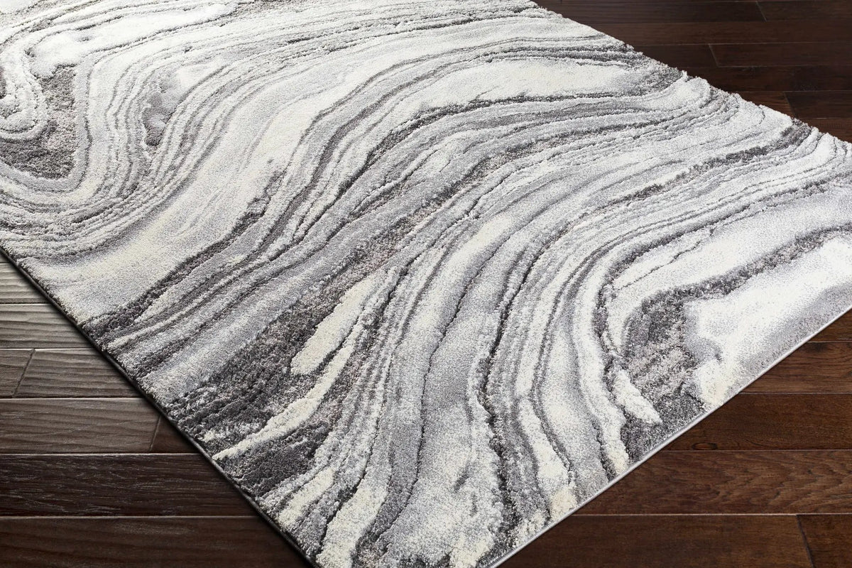 Walloon Gray Marble Thick Rug - Clearance, photo 7 of 8