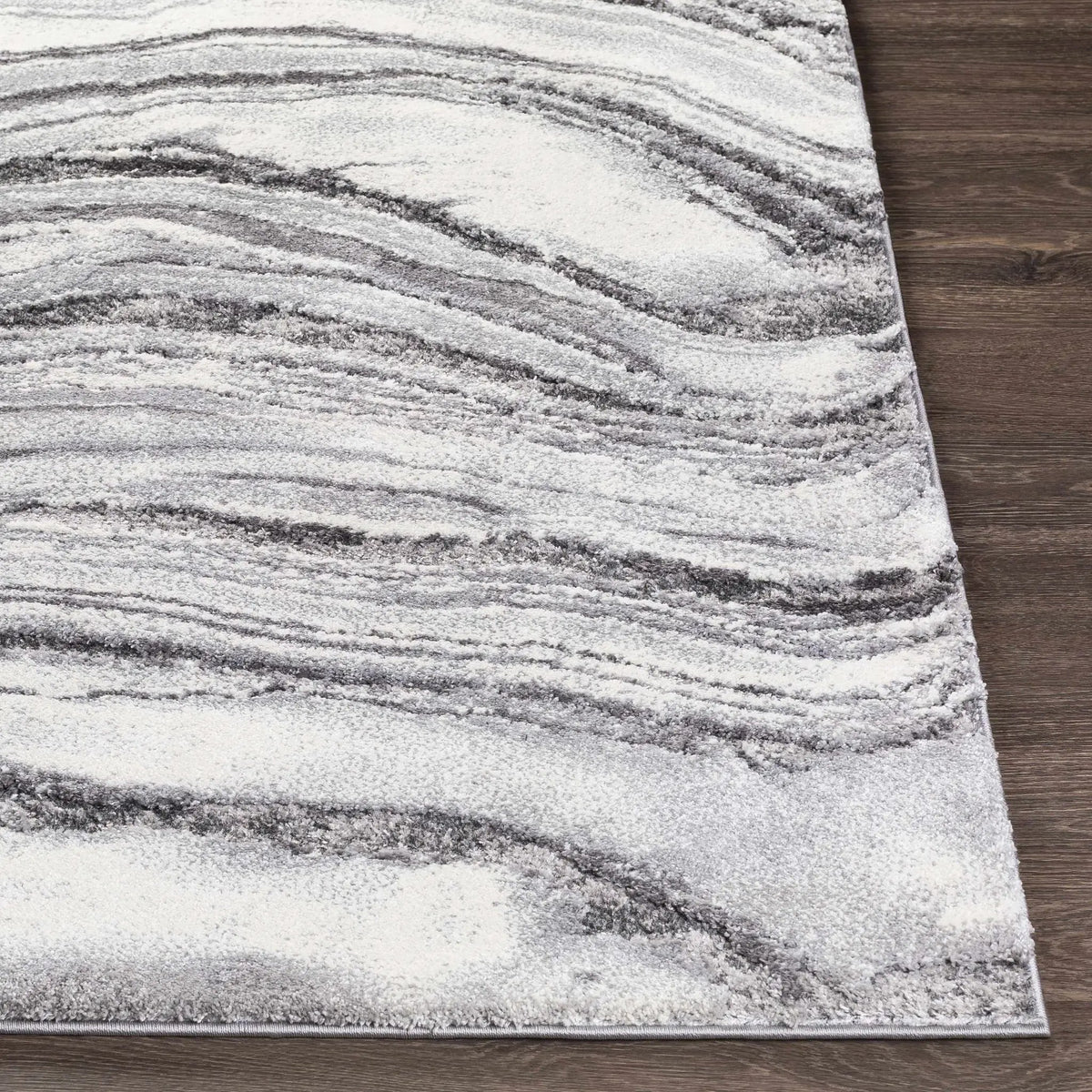 Walloon Gray Marble Thick Rug - Clearance, photo 8 of 8