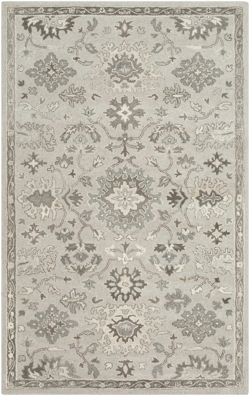 Willimantic Beige Thick Wool Rug by Boutique Rugs