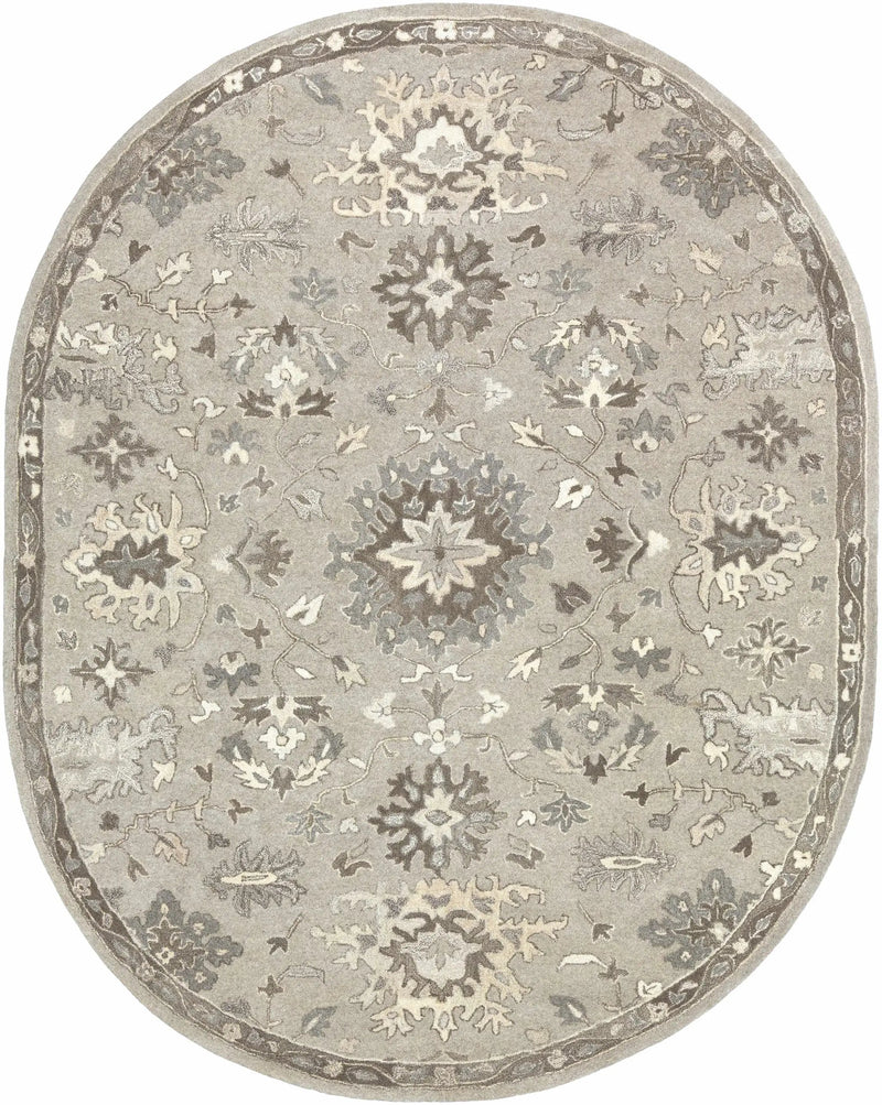 Willimantic Beige Thick Wool Rug by Boutique Rugs