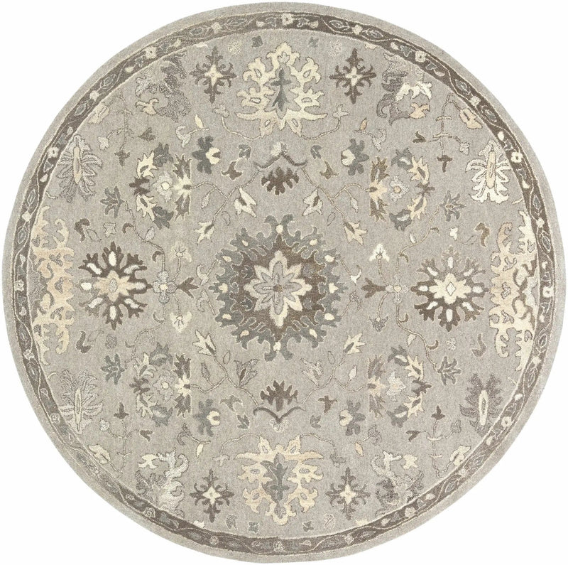 Willimantic Beige Thick Wool Rug by Boutique Rugs
