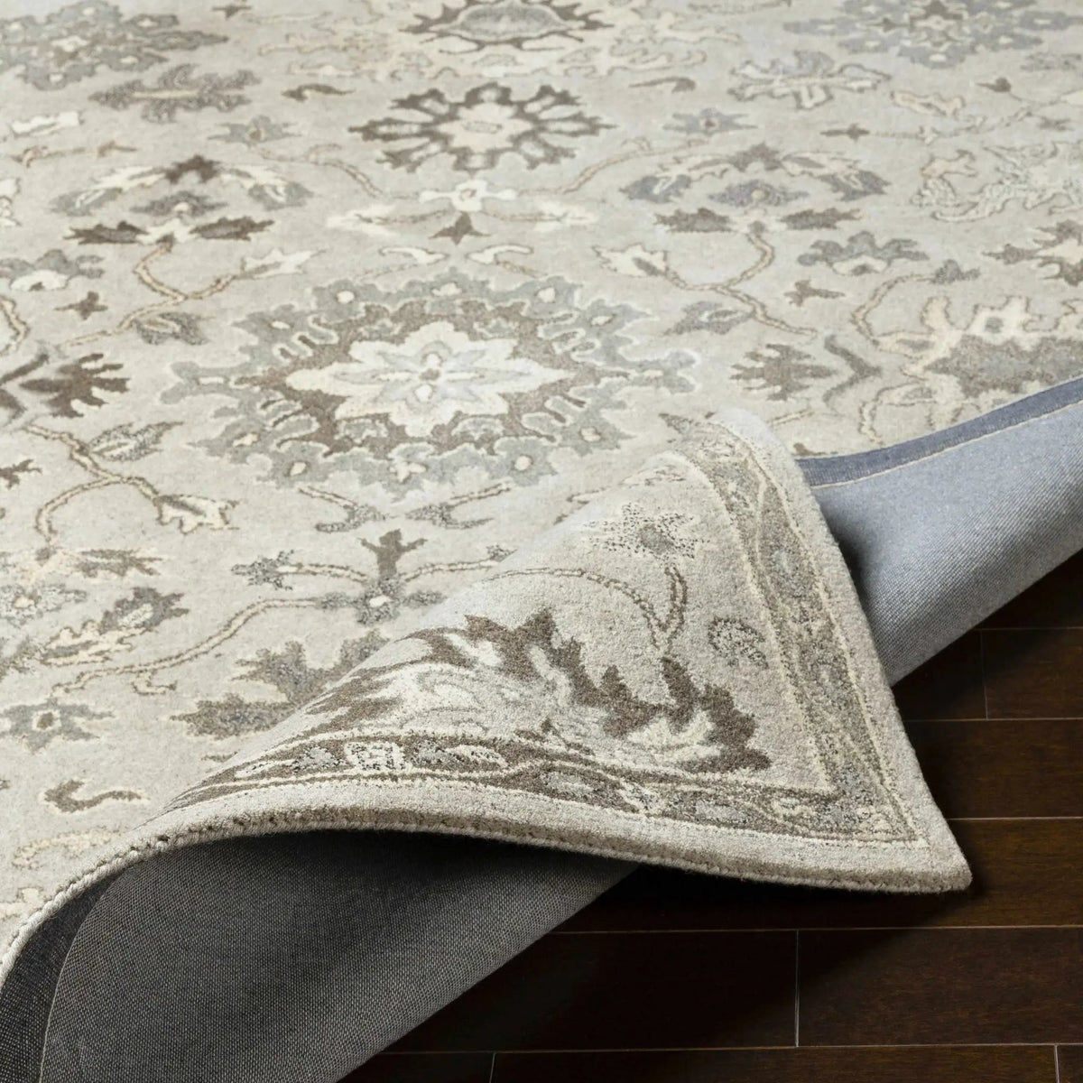 Willimantic Beige Thick Wool Rug, photo 5 of 18