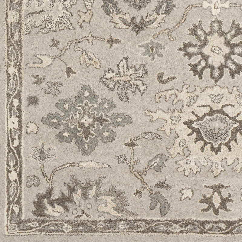 Willimantic Beige Thick Wool Rug by Boutique Rugs