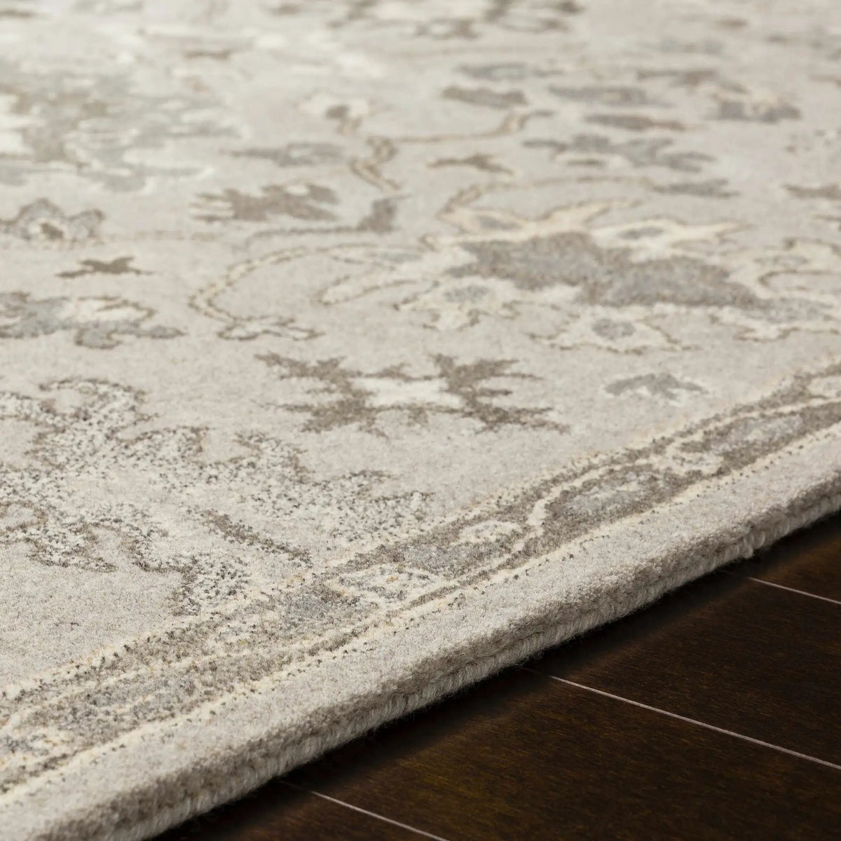 Willimantic Beige Thick Wool Rug, photo 9 of 18
