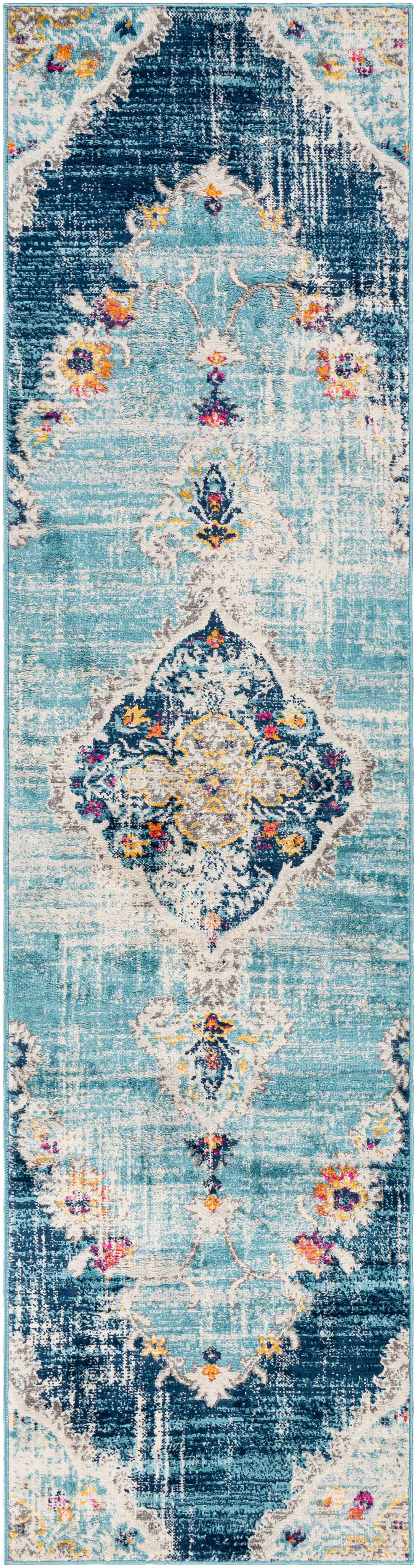 Wallsburg Blue Area Rug, photo 15 of 16