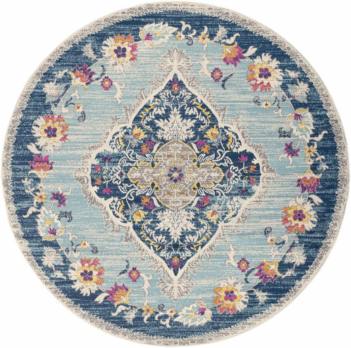 Wallsburg Blue Area Rug, photo 7 of 16