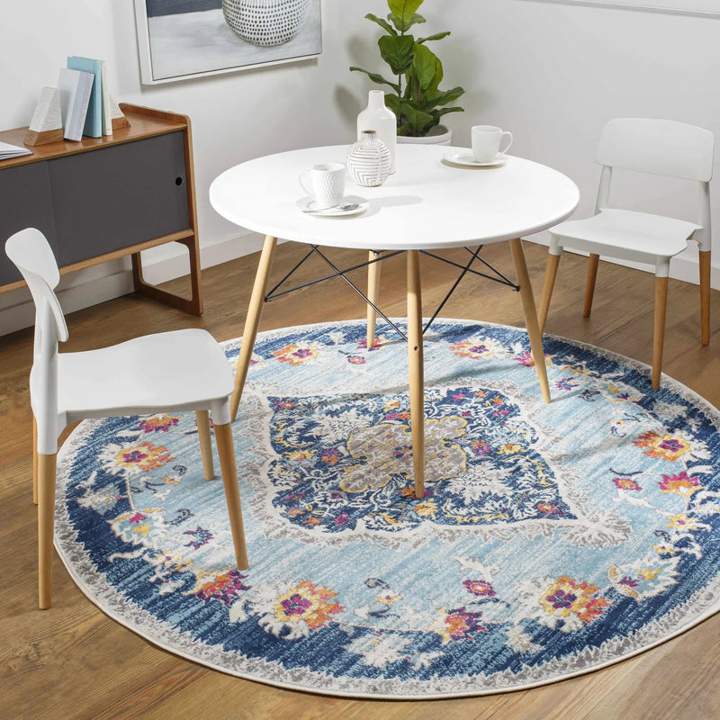 Wallsburg Blue Area Rug by Boutique Rugs