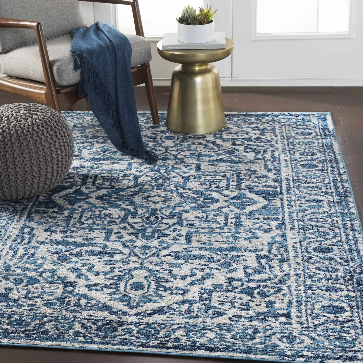 Wellsblue Traditional Rug - Clearance, installed in a room 3