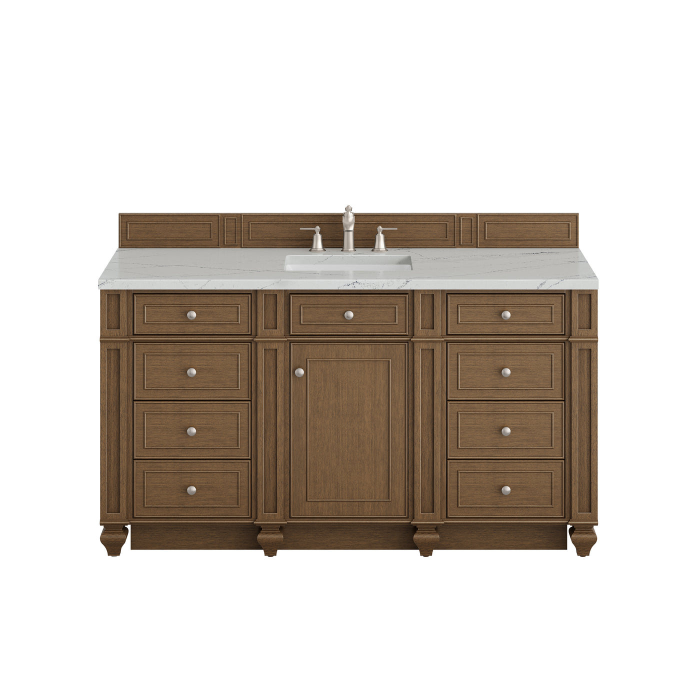 James Martin Bristol 60" Single Bathroom Vanity, Saddle Brown, view 27