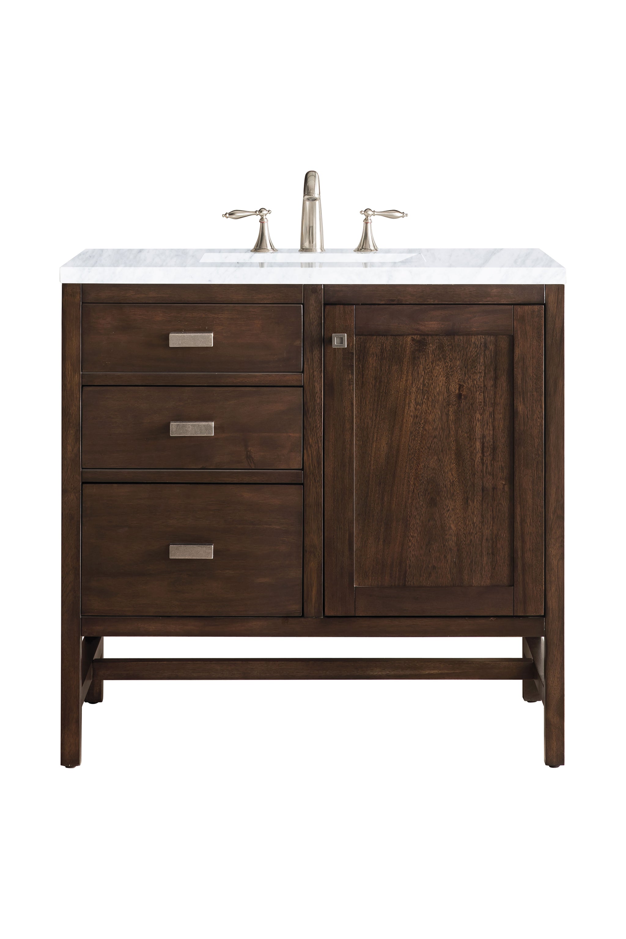 James Martin Addison 36" Single Bathroom Vanity, Mid-Century Acacia, view 20