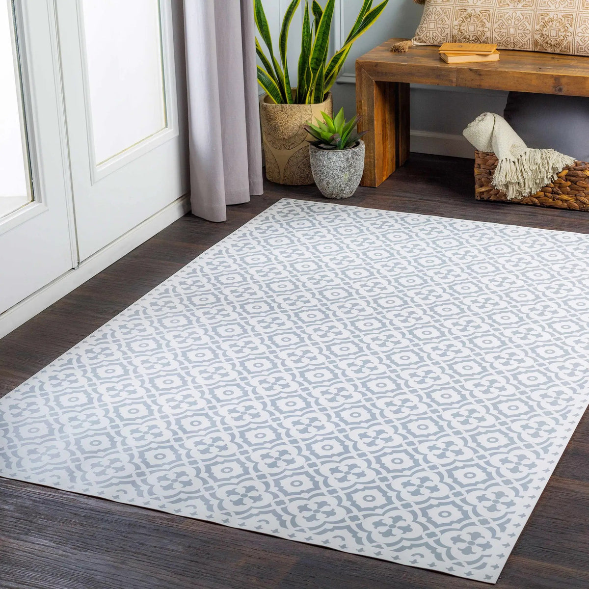 Wonnie Area Rug - Clearance, installed in a room