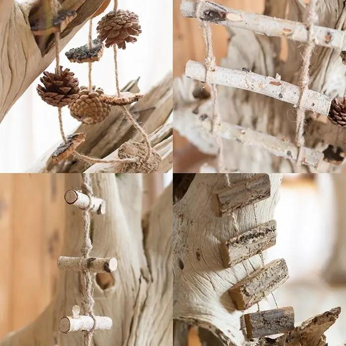 Wood String Ornament by RusticReach