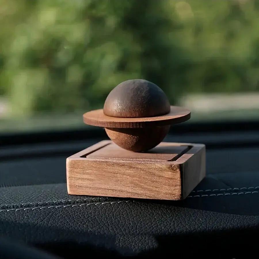 Wooden Aromatherapy Essential Oil Diffuser Sphere by House Of Avana