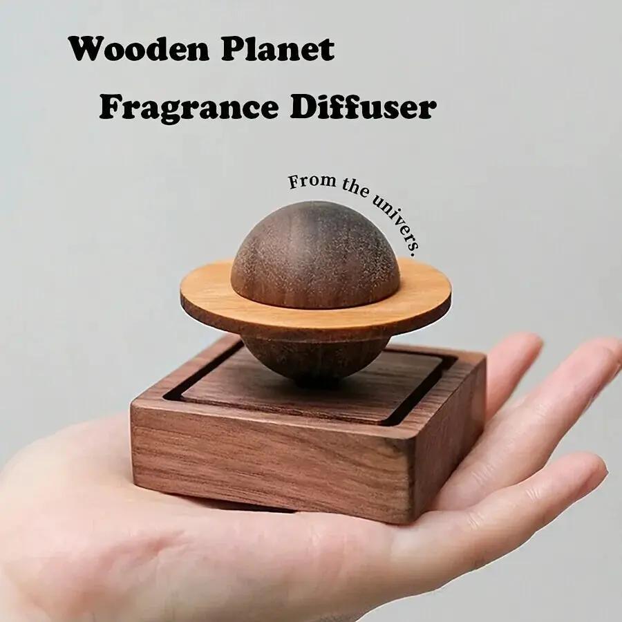 Wooden Aromatherapy Essential Oil Diffuser Sphere by House Of Avana