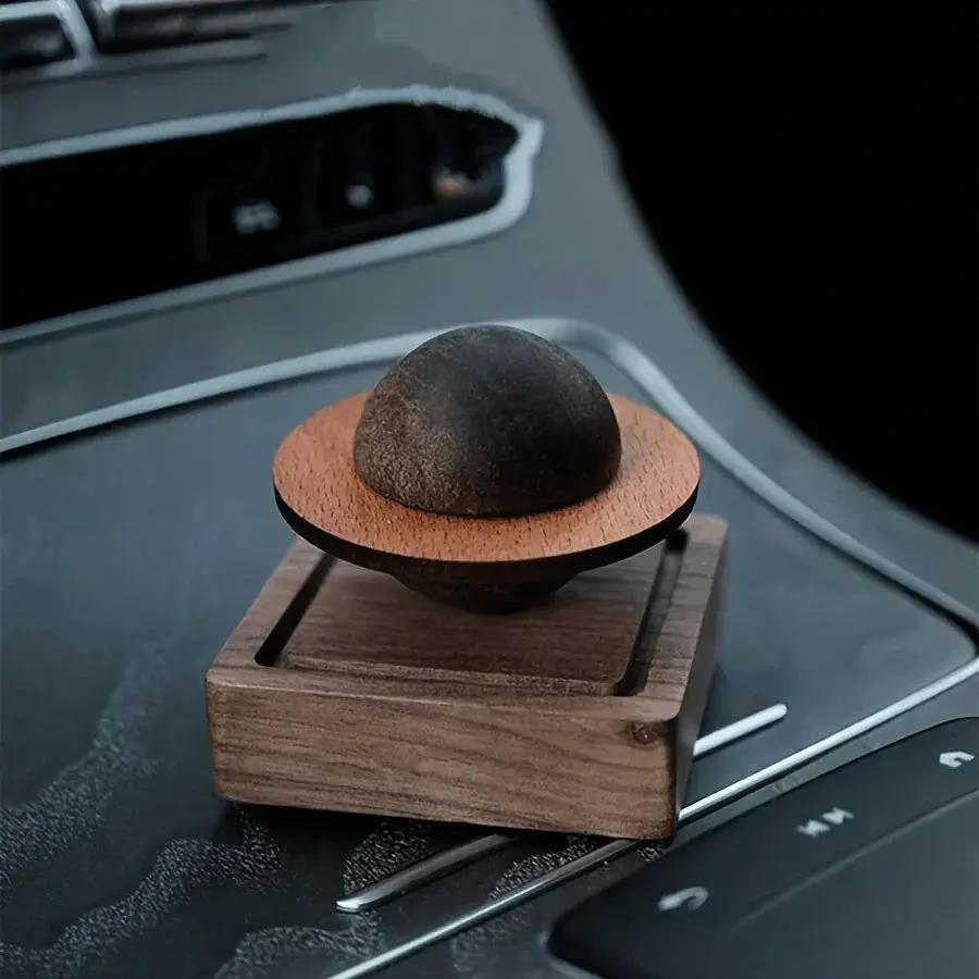 Wooden Aromatherapy Essential Oil Diffuser Sphere by House Of Avana