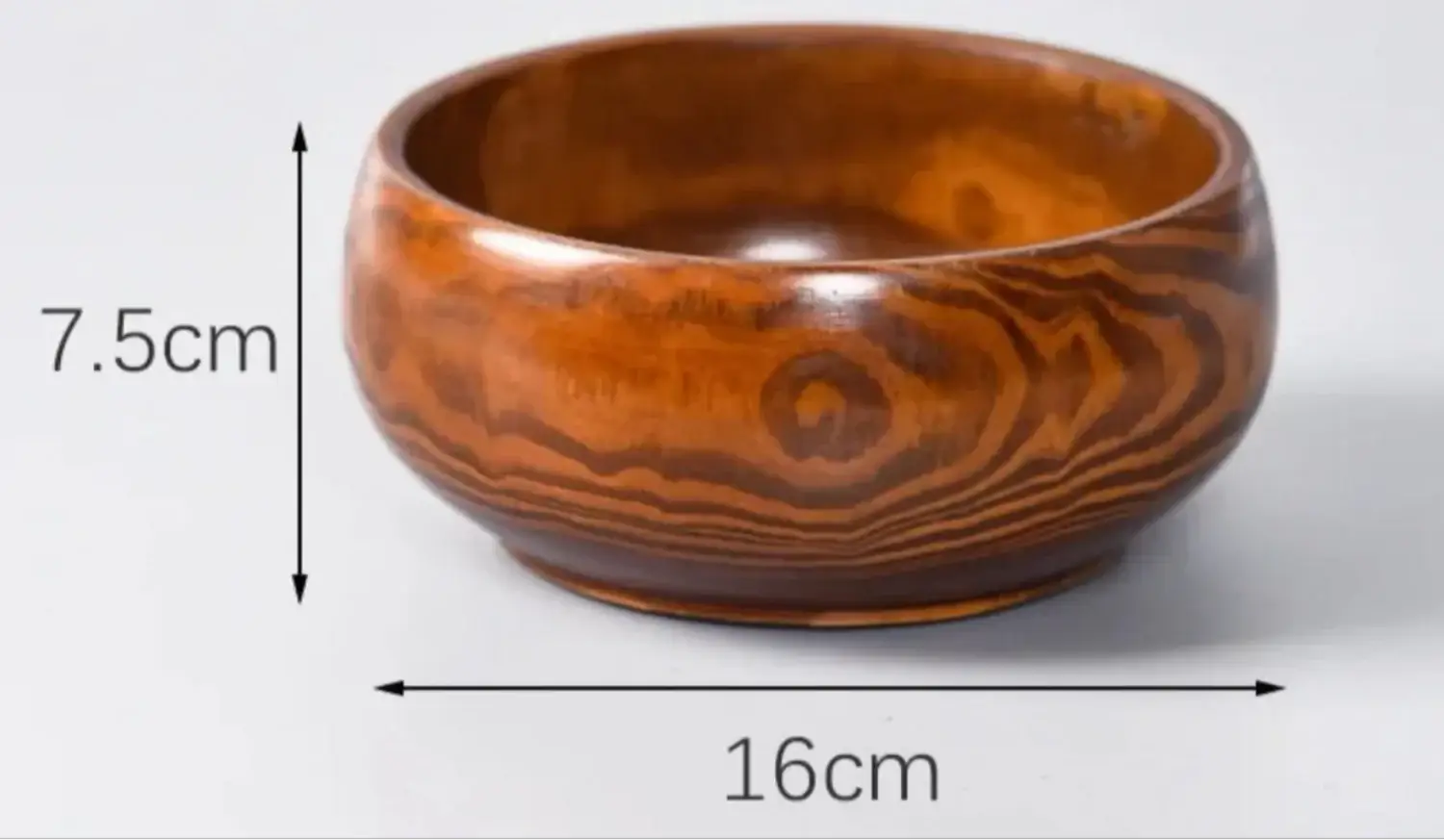 Wooden Bowl Made from Natural Wood Material