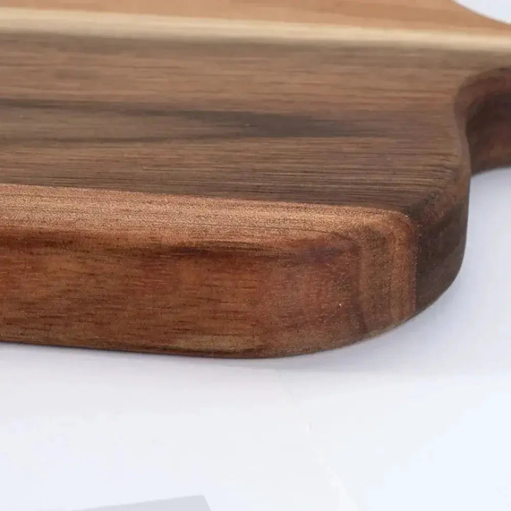 Wooden Cutting Board with Handle and Easy Grip Design by House Of Avana