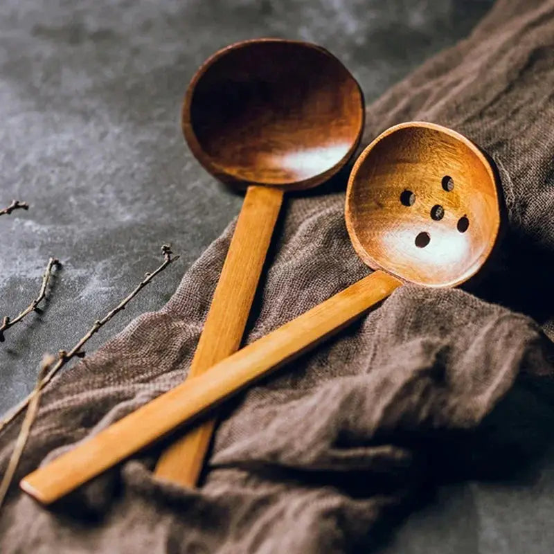 Wooden Spoons - Japanese Wooden Big by House Of Avana