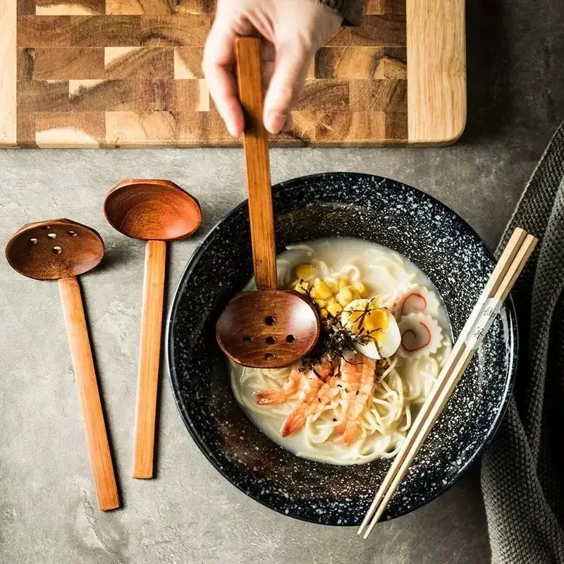 Wooden Spoons - Japanese Wooden Big by House Of Avana