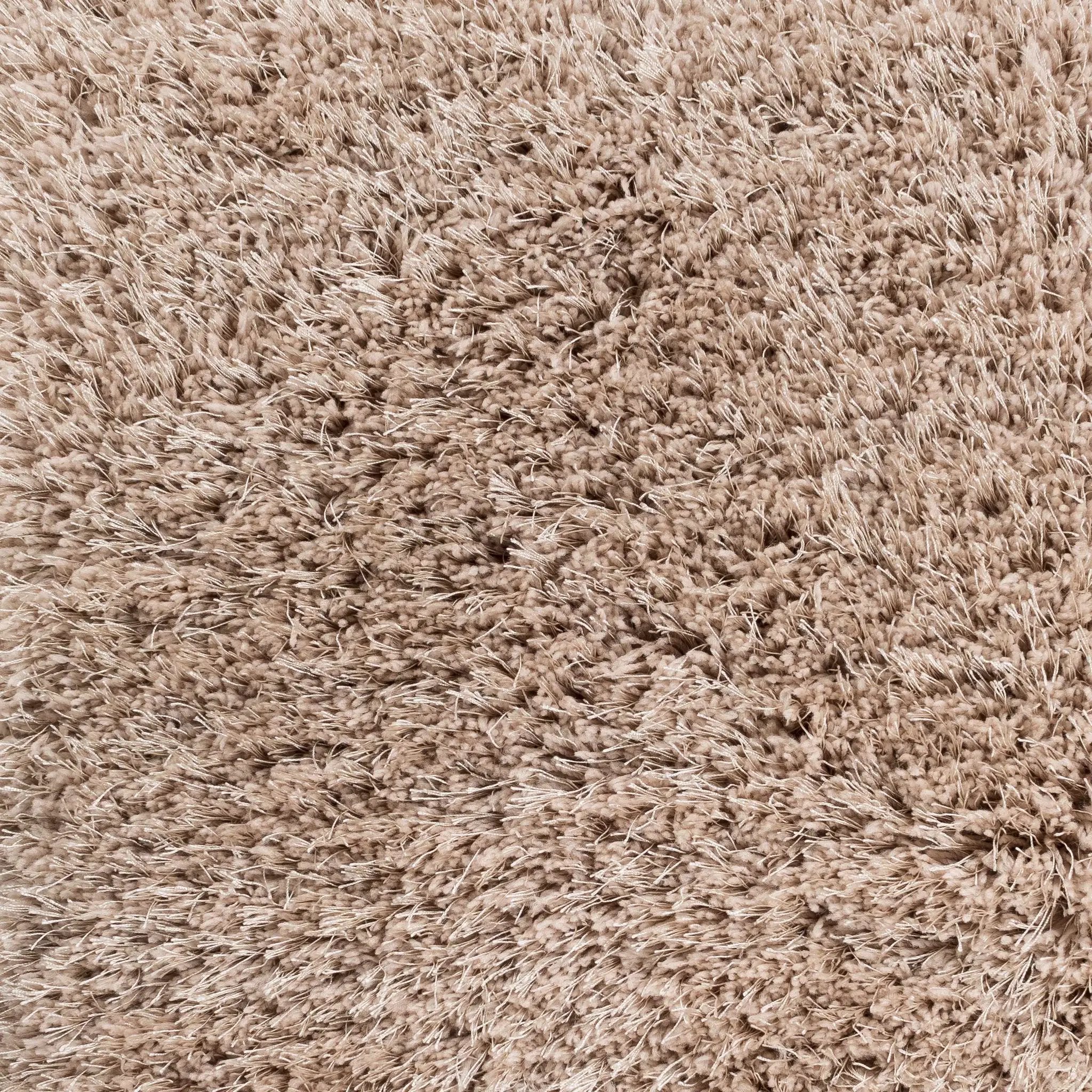 Woodridge Solid Brown Shag Area Rug - Clearance by Boutique Rugs