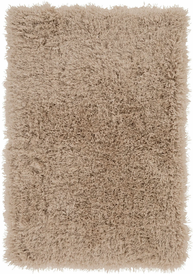 Woodridge Solid Brown Shag Area Rug - Clearance by Boutique Rugs