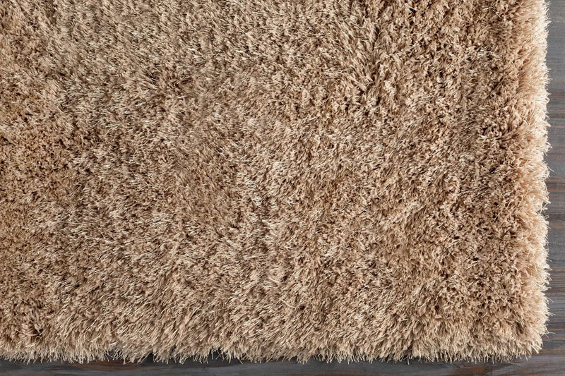 Woodridge Solid Brown Shag Area Rug - Clearance by Boutique Rugs