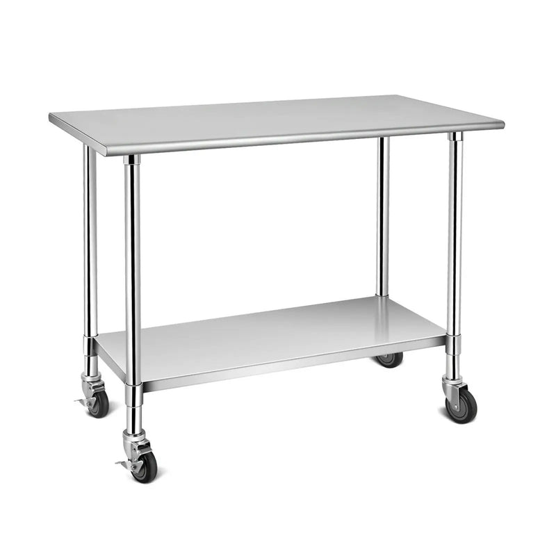 Stainless Steel Commercial Kitchen Prep & Work Table by DirectDeals
