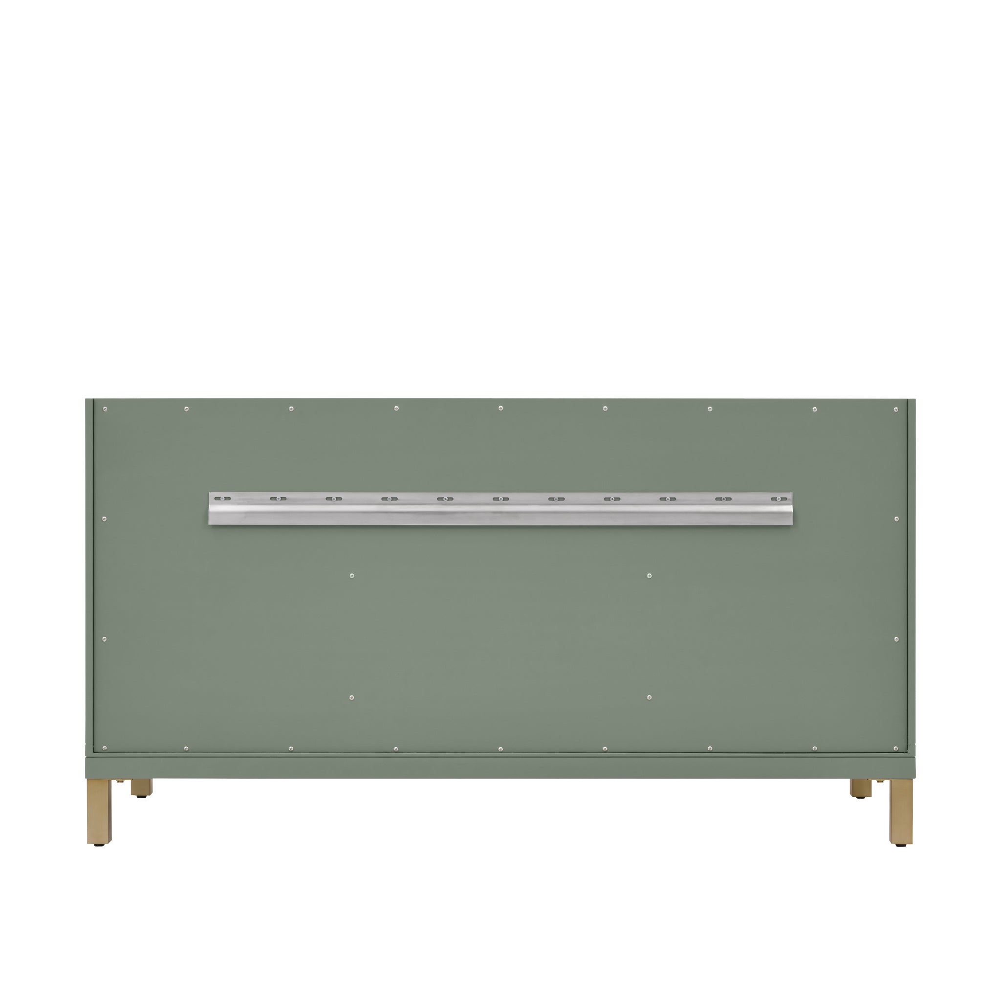 James Martin Chicago 60" Double Vanity Cabinet, Smokey Celadon, view 8
