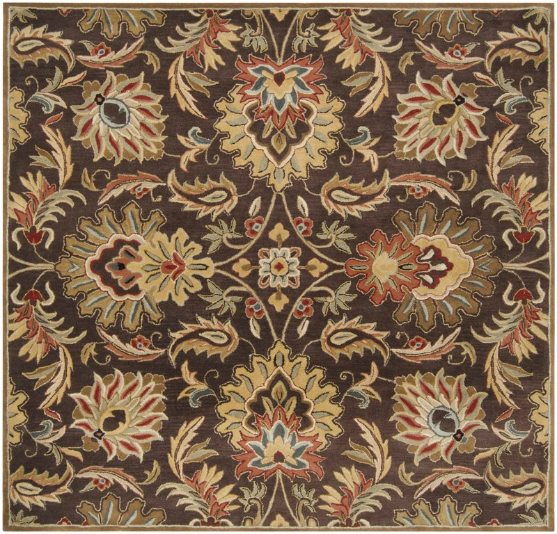 Chesterton 1028 Hand Tufted Brown Wool Rug by Boutique Rugs